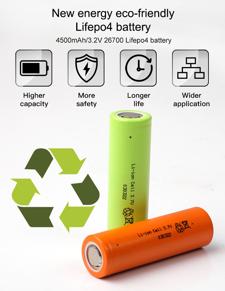 26700 High Discharge Lifepo4 Battery - Sunpower New Energy